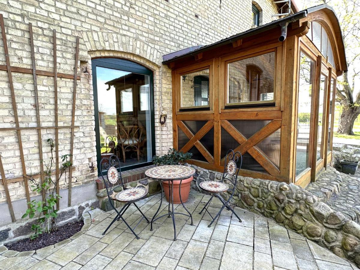 Behindertengerechte Ferienwohnung Nossentiner Huette Exterior foto