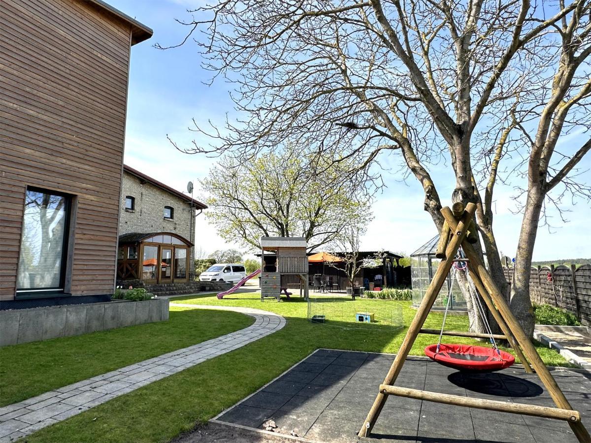 Behindertengerechte Ferienwohnung Nossentiner Huette Exterior foto